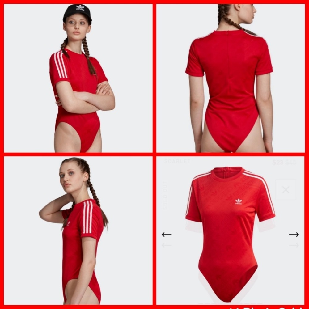 NWT Adidas ultimate logo bodysuit